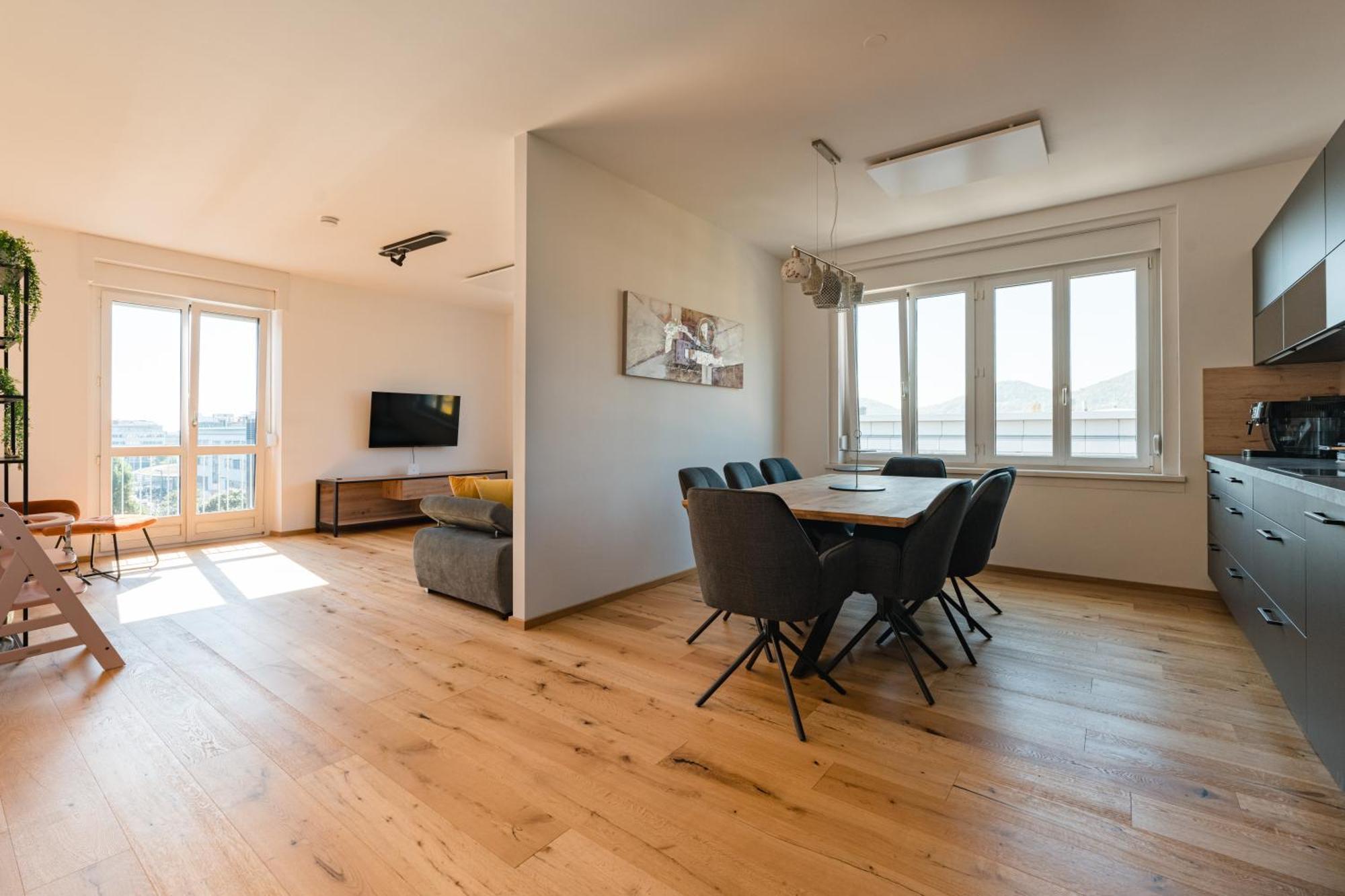 Tamliving Center Luxury 4 Rooms Smart Tv Kitchen Great View Graz Buitenkant foto